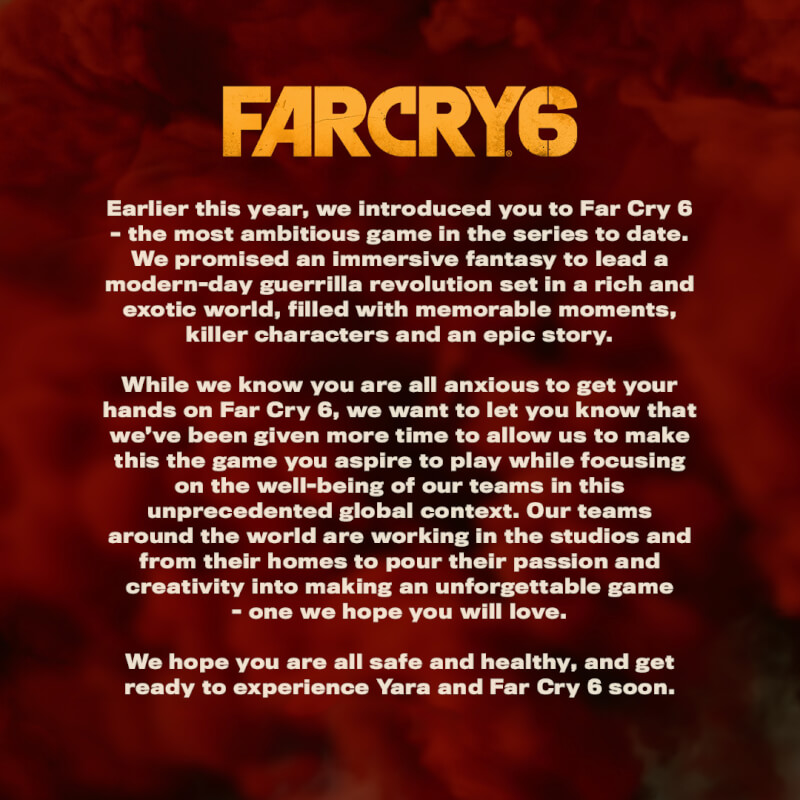 Far Cry 6 udskydelse.jfif